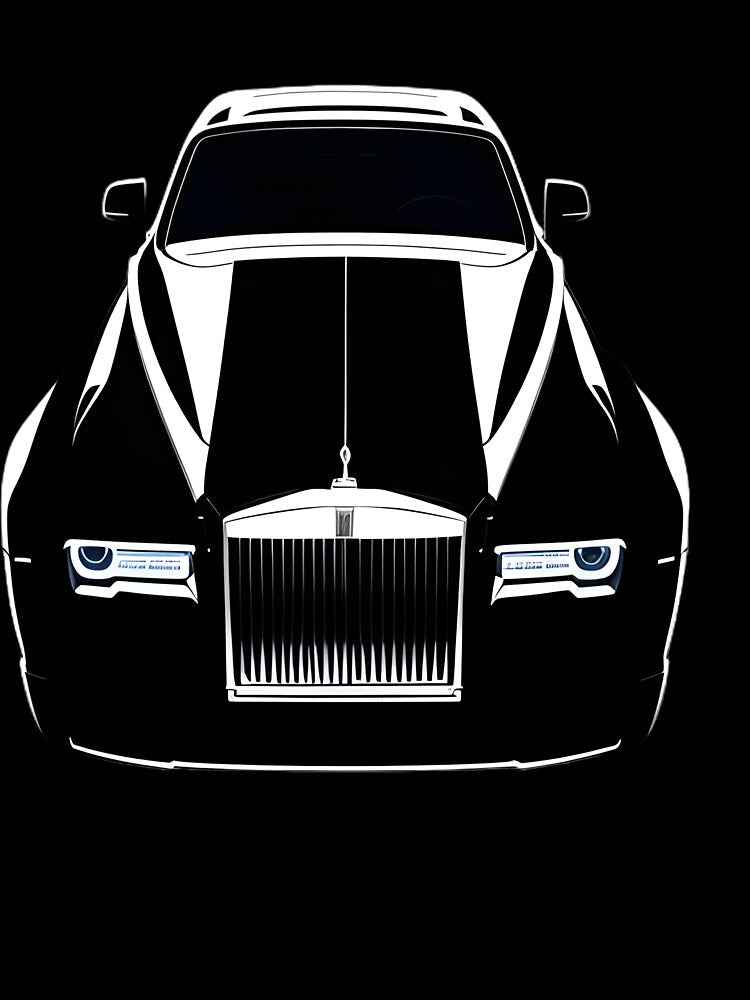 Rolls Silhouette Graphic by Bretagne89
