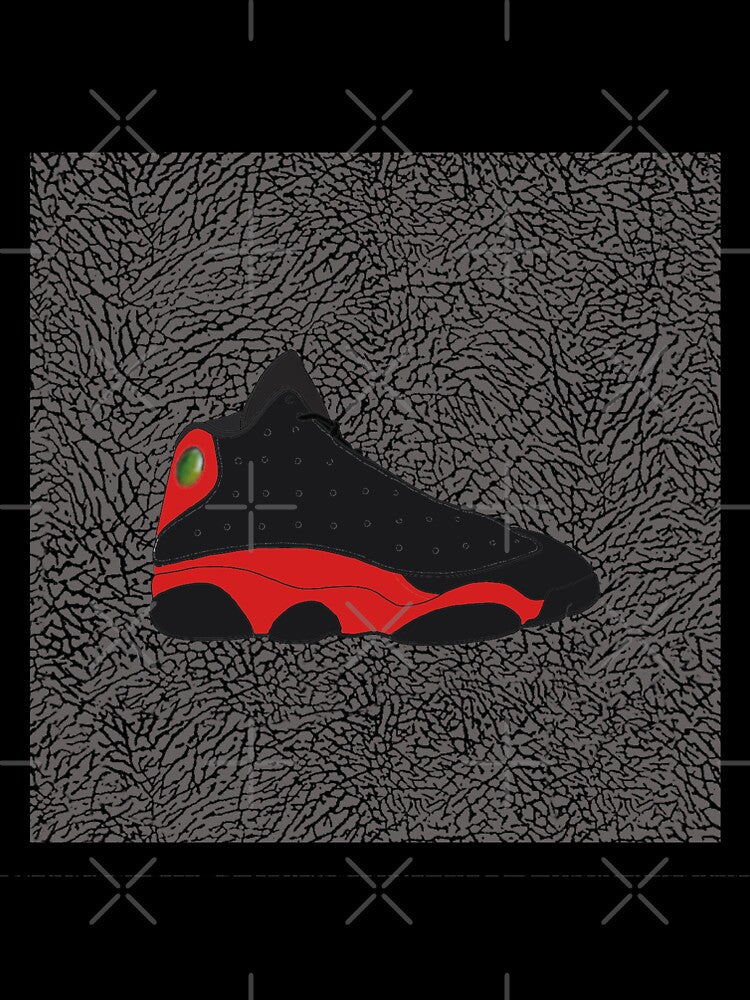 Air Jordan 13 Bred (Elephant print background) by VOID00000000