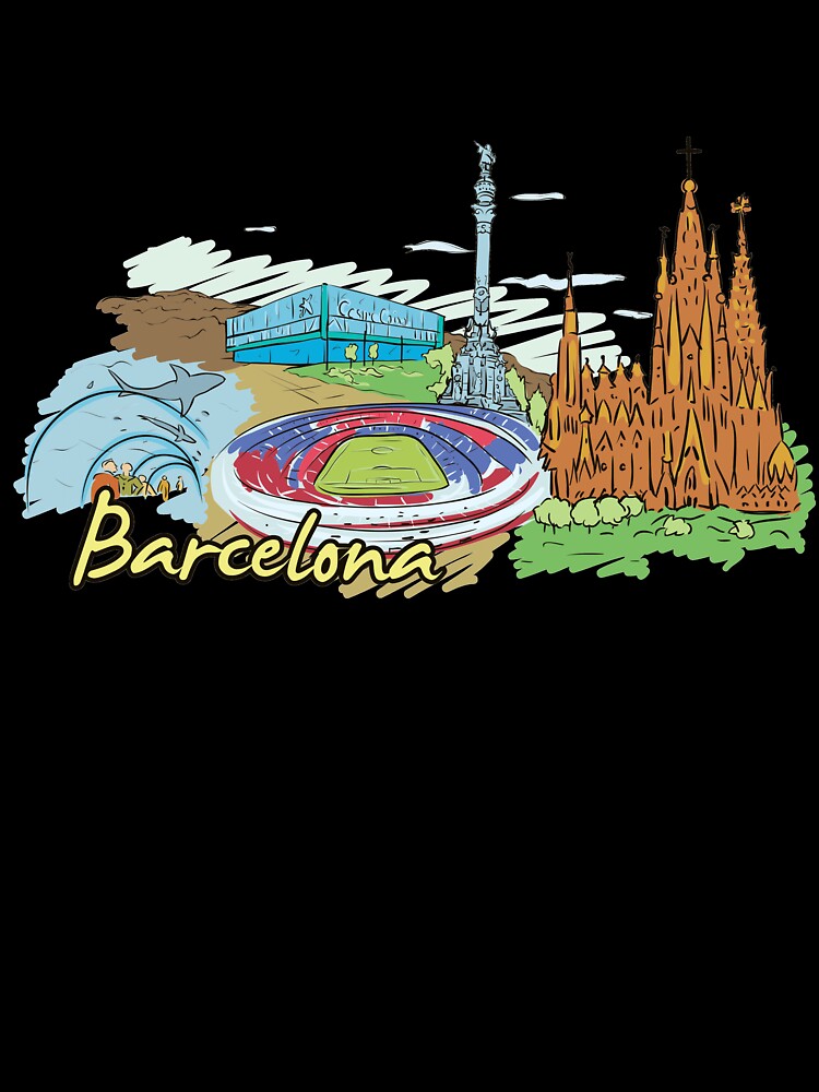 Barcelona Spain - Beautiful Places Around The World by Ding-One