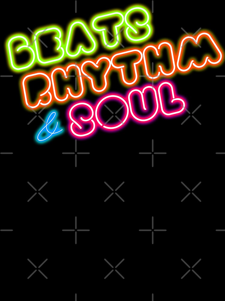 Neon, Beats, Rhythm & Soul by Souled Tees