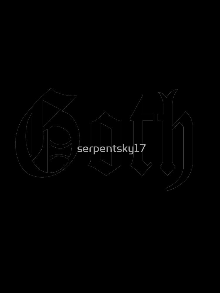 Goth - Black by SerpentSkyArts