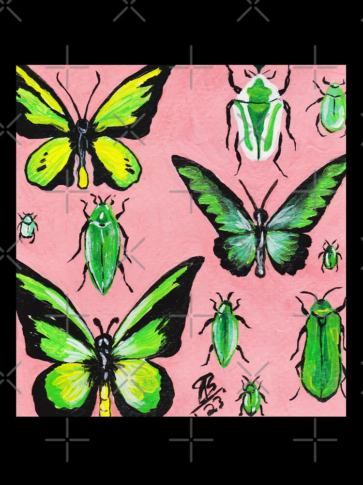 Pink Bugs by WhimsyLab