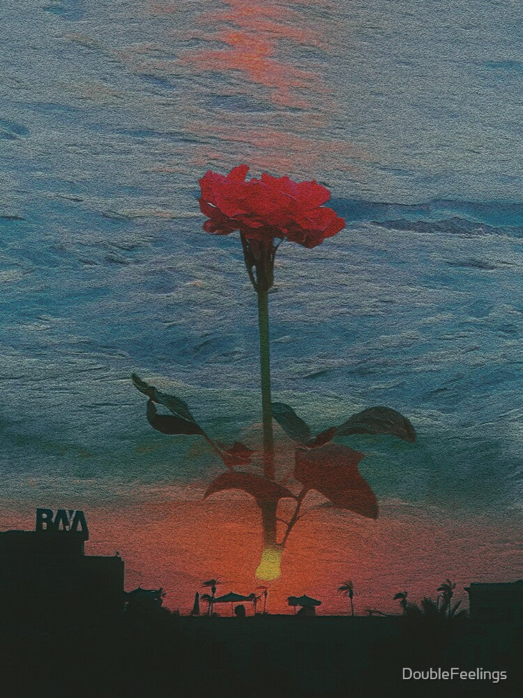 Rose Sun - Surreal Floral Art by DoubleFeelings
