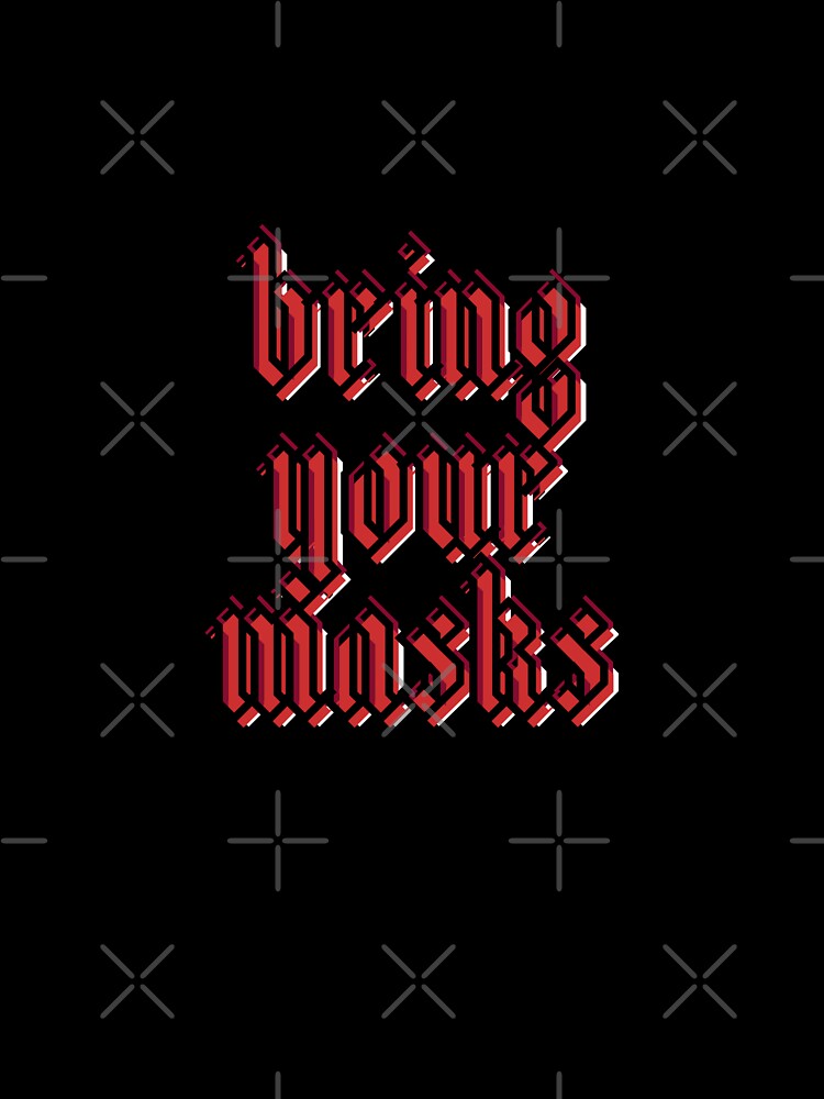 bring your masks devil's night by paperbackportus