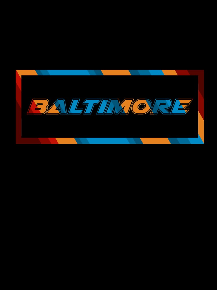 Baltimore T-Shirt for Men and Women by AllStarMerch