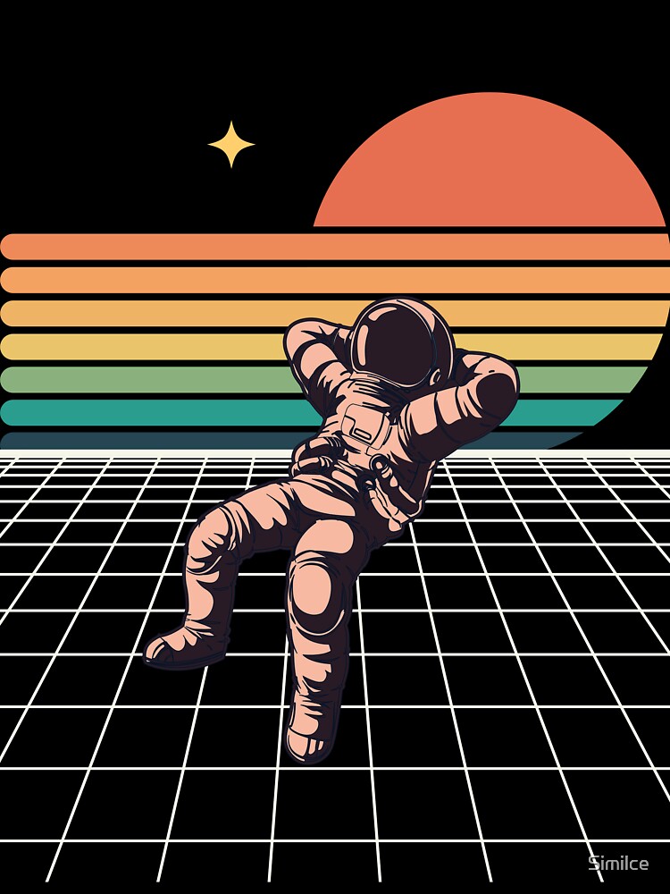 An astronaut's day in space by Similce