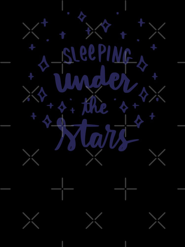 Women Adventure Sleeping Under the Stars Unisex T-Shirt by MPDesignStudio