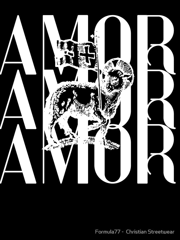 AGNUS DEI (black and white) by Formula77 -  Christian Streetwear