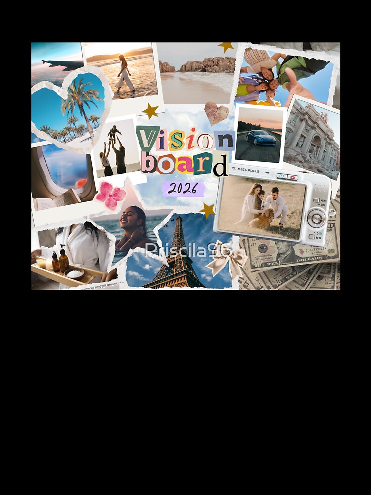 Aesthetic Vision Board 2026 by Priscila96