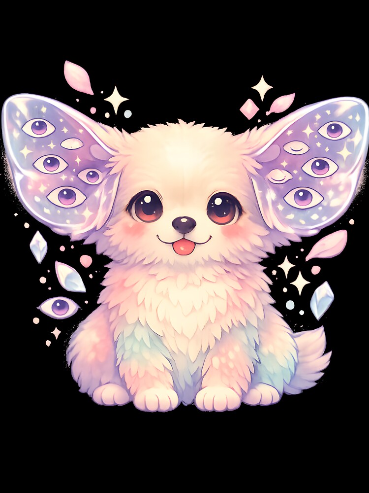 Crystal‑Ear Puppy – Cute Dreamcore Surreal Pet by Rawecz Studio