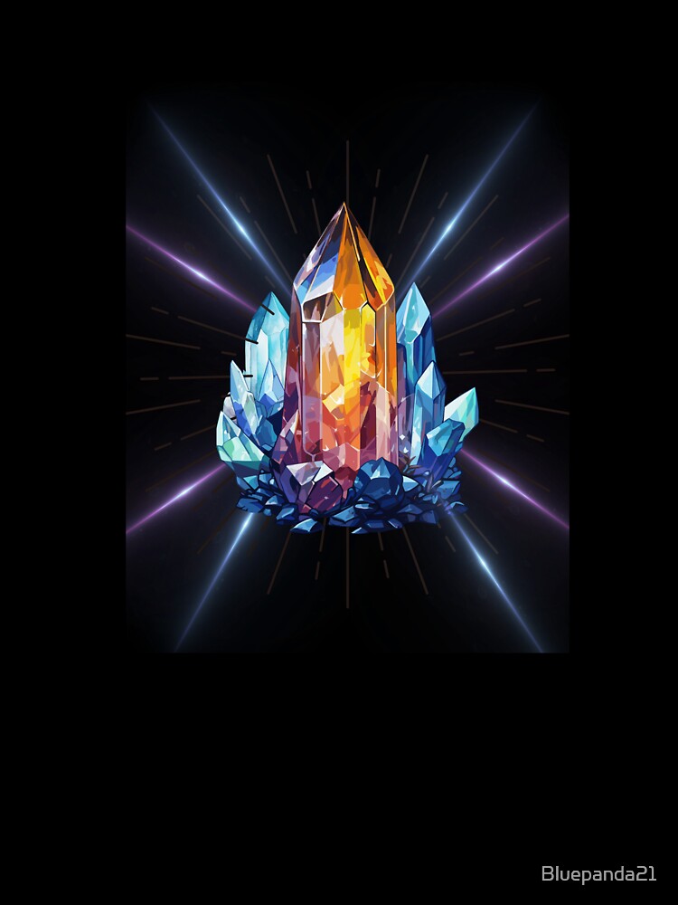 Crystal energy spiritual design by Bluepanda21