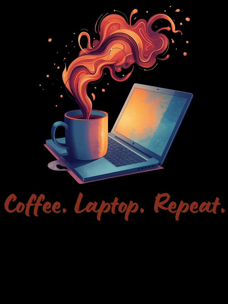 Coffee • Laptop • Repeat — Daily Vibes by KAVrux