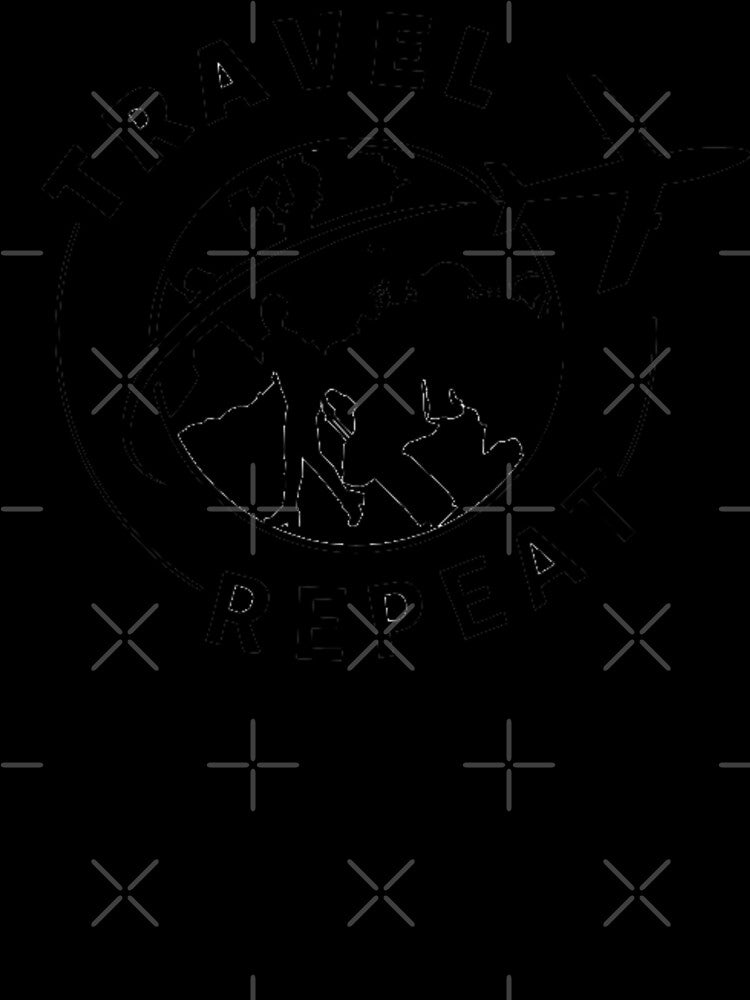 Travel & Repeat. – Minimalist Travel Quote Design by AlienTechs