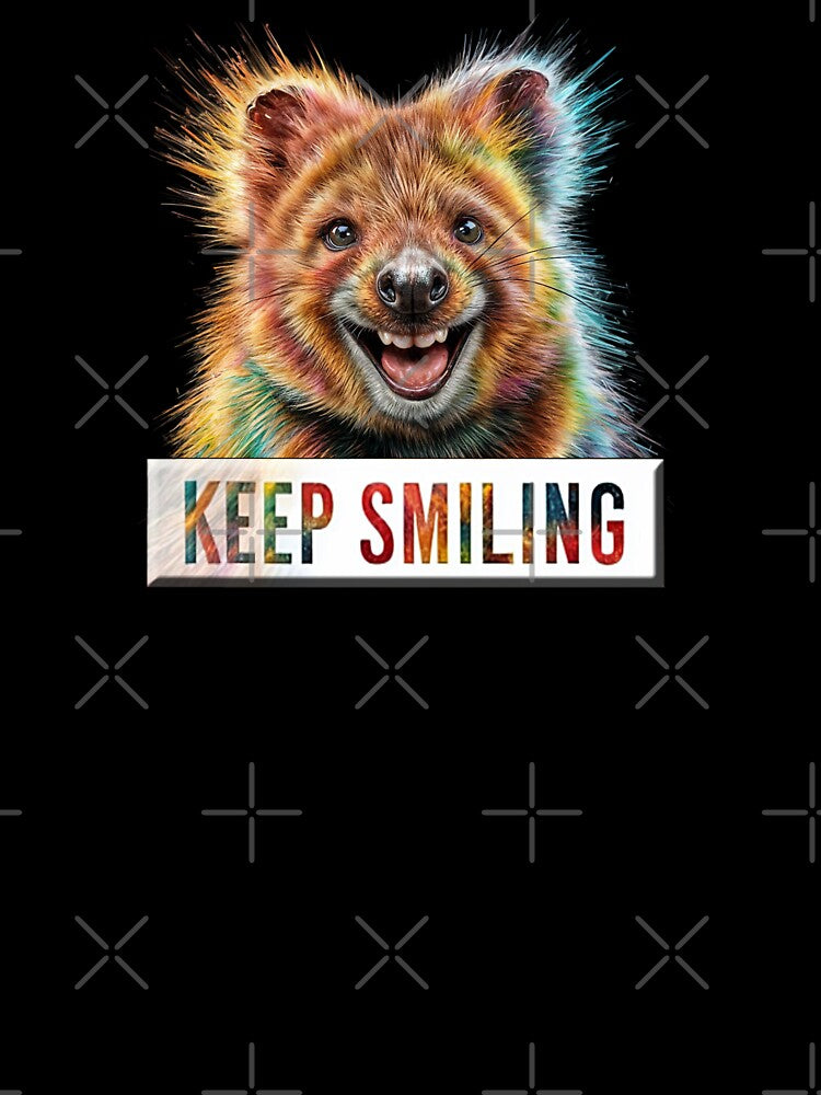 Rainbow Bliss: The Quokka's Smile by NickTaroDesign