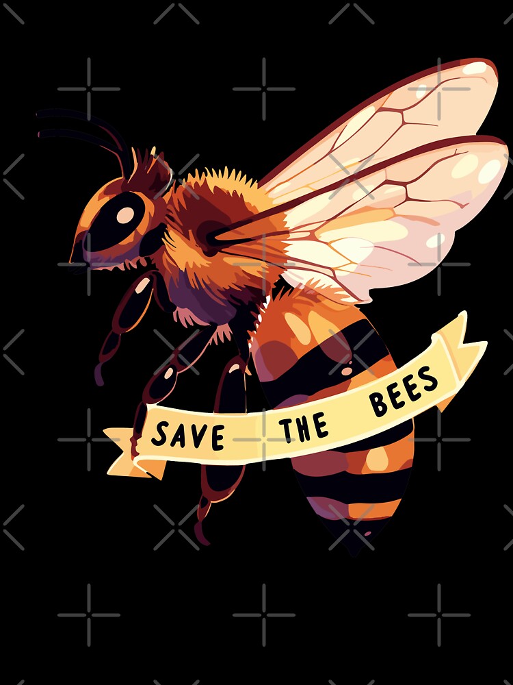 Save the bees by TomFrontierArt