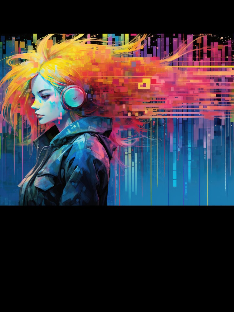 Sandevistan Pickpocket - Cyberpunk Retro Anime Aesthetic by AeonAcademy