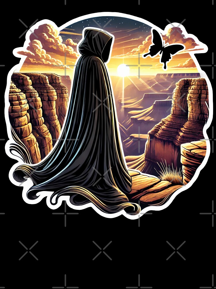 Enigma – Canyon of Echoes | Awakened Alchemy Sticker by AwakenedAlchemy9