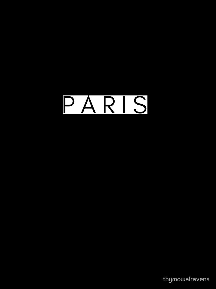 paris by thymowalravens