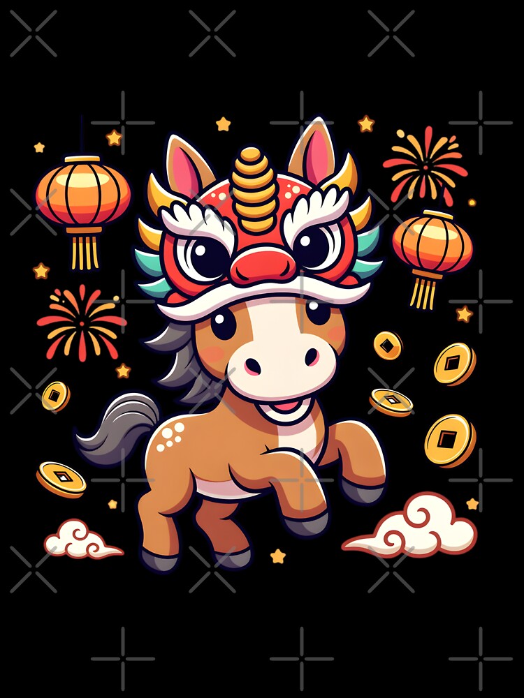 2026 Lunar Zodiac - Chibi Horse by GrumpySableye