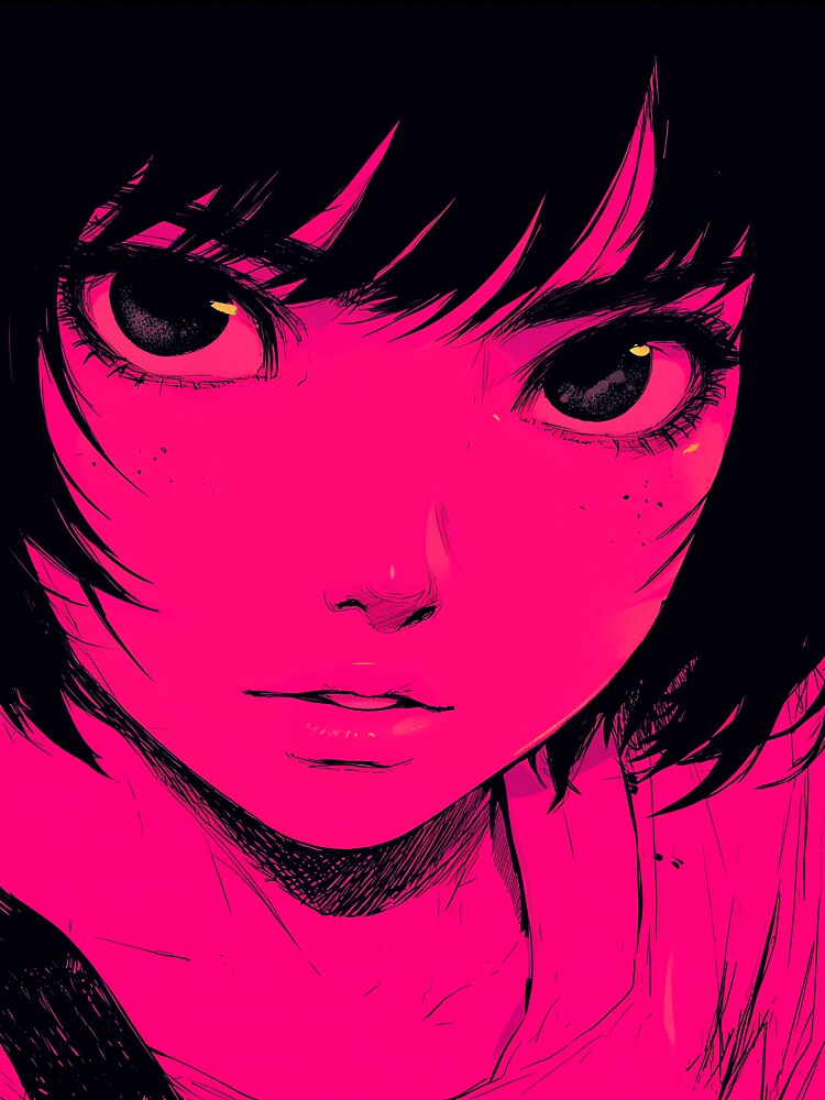 The Girl in the Key Visual by Retro Type