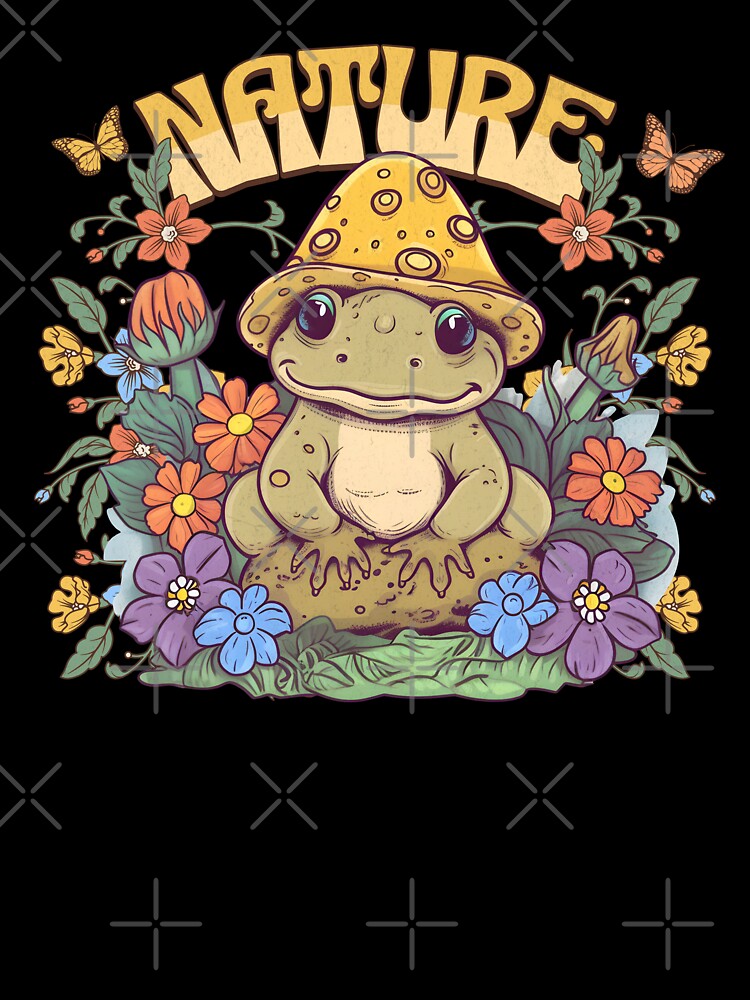 Groovy Nature Frog by Khihi
