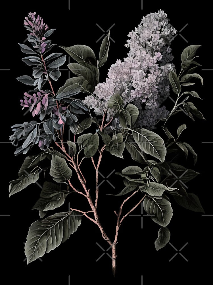 Victorian Lilac Flower by Enyr
