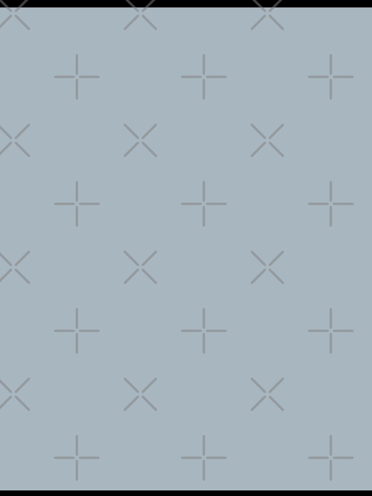 Plain Solid Color Chic Gray Pastel Blue Gray Neutral Blue Grey by mimihuang creations