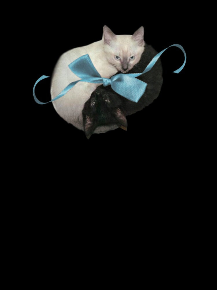 Coquette cats with ribbon by Pixiedrop