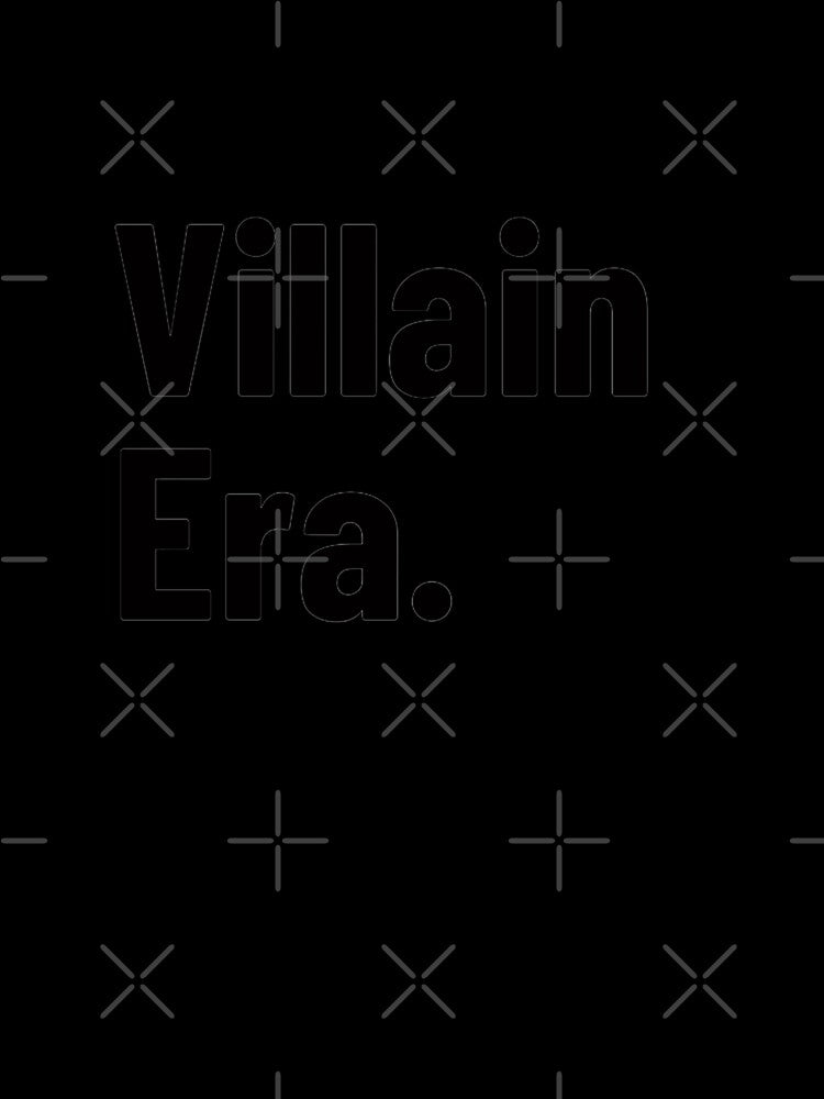Villain Era Aesthetic T-Shirt | Dark Feminine Energy | Savage Mood Typography by Restless Mortal