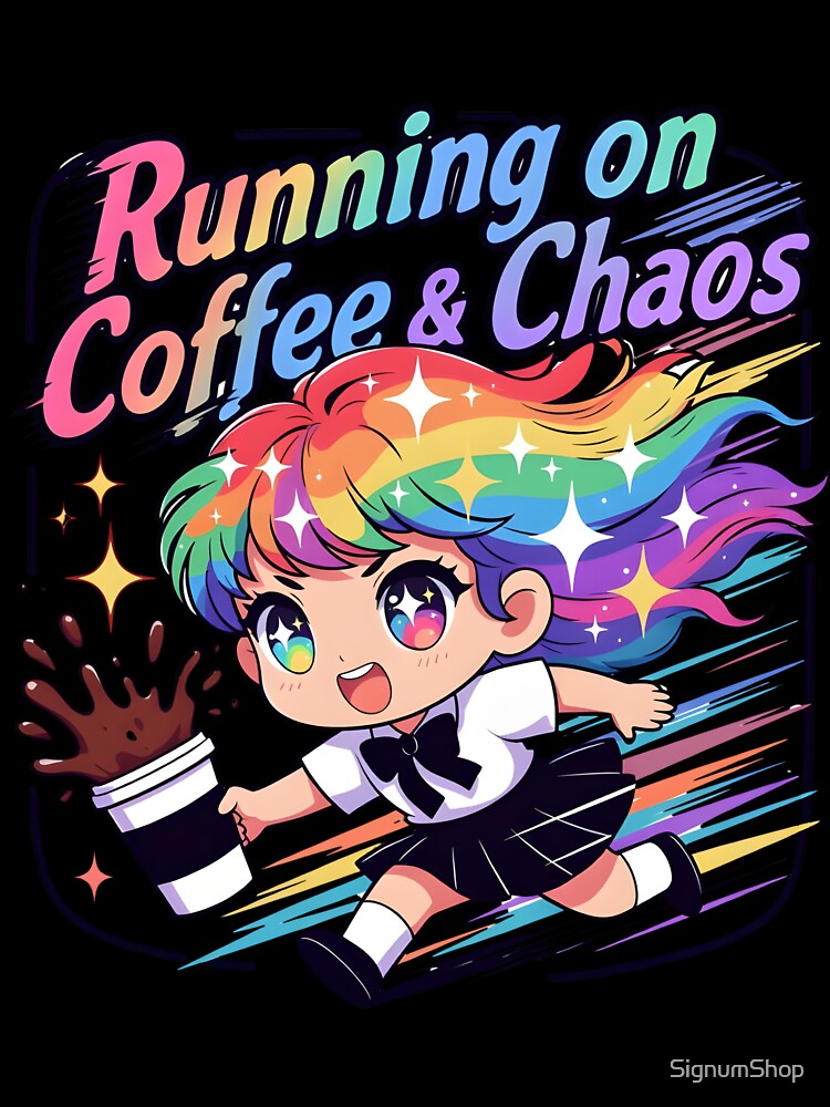 Running on Coffee & Chaos by SignumShop