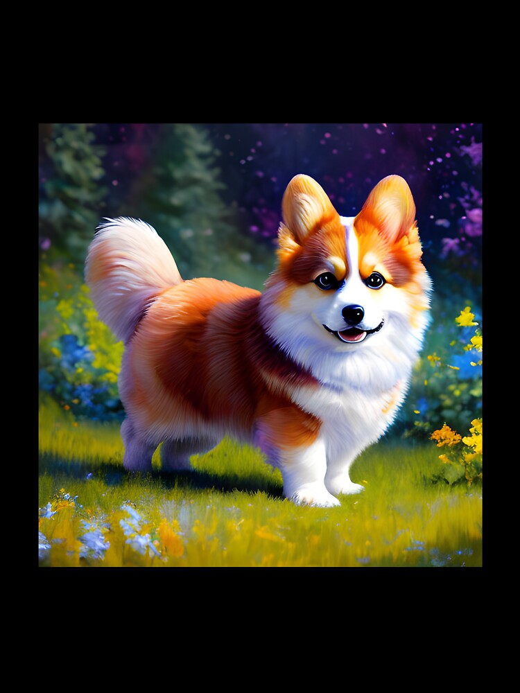 Cute Corgi: A Playful Pup with a Big Personality by RoslinShaw
