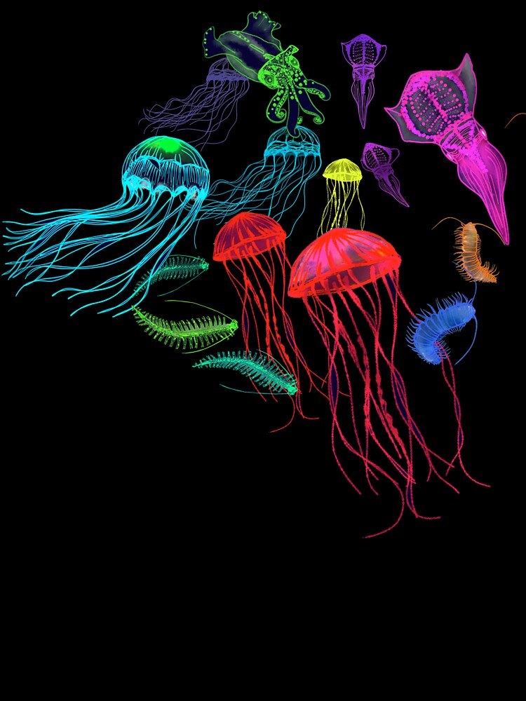 Creatures of the Deep by Traceofcolour