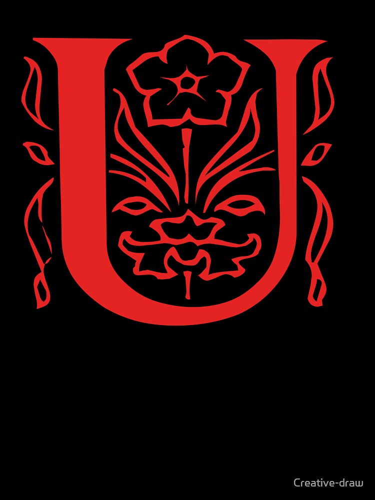 Initial monogram U by Creative-draw