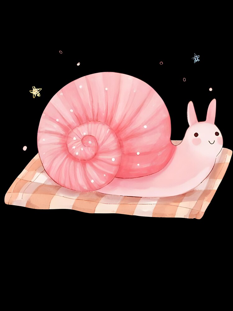 Strawberry Snail Picnic by NovaDraftStudio