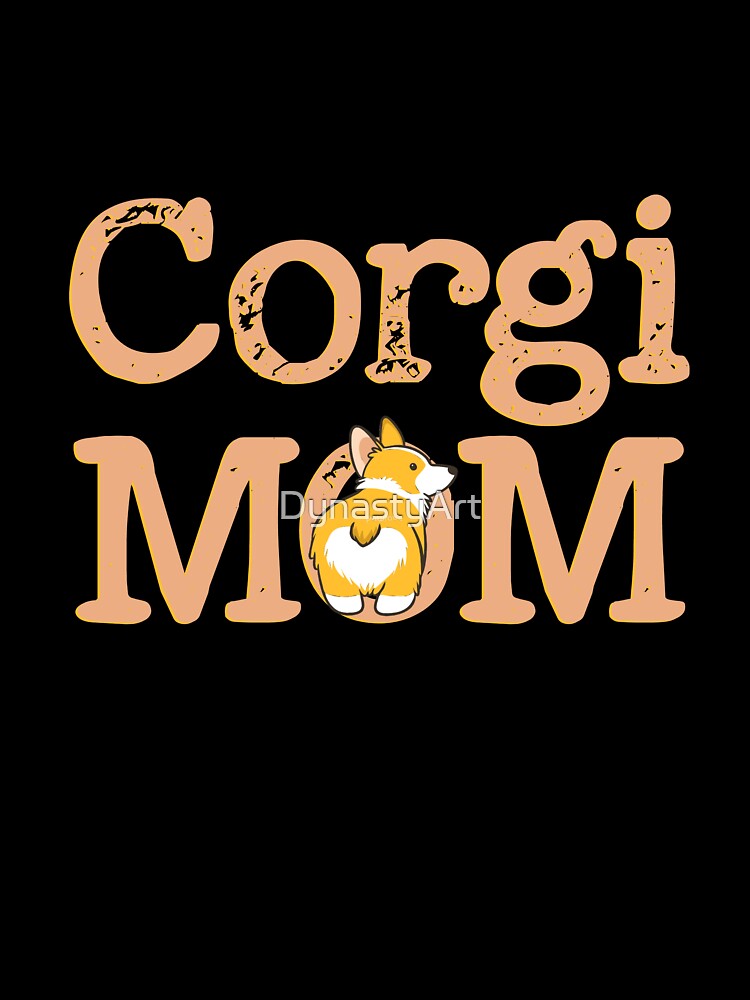 Corgi Mom by DynastyArt