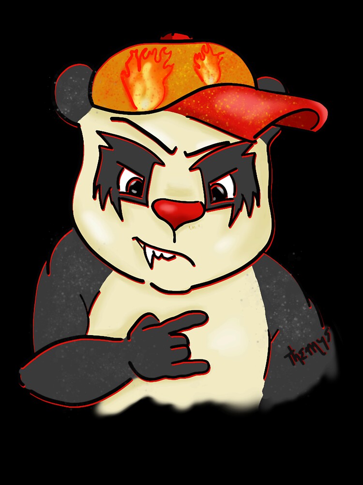gaming panda Oversized by thaovinhquoch08
