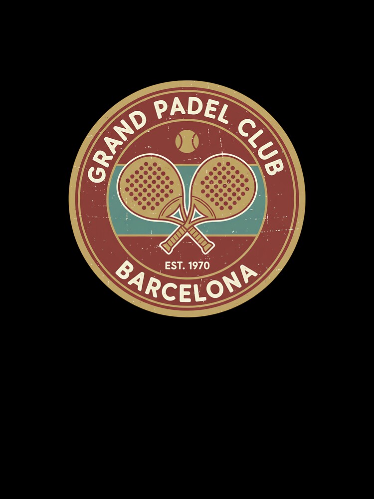 Retro Padel Club Barcelona - Est. 1970 by ticzla95