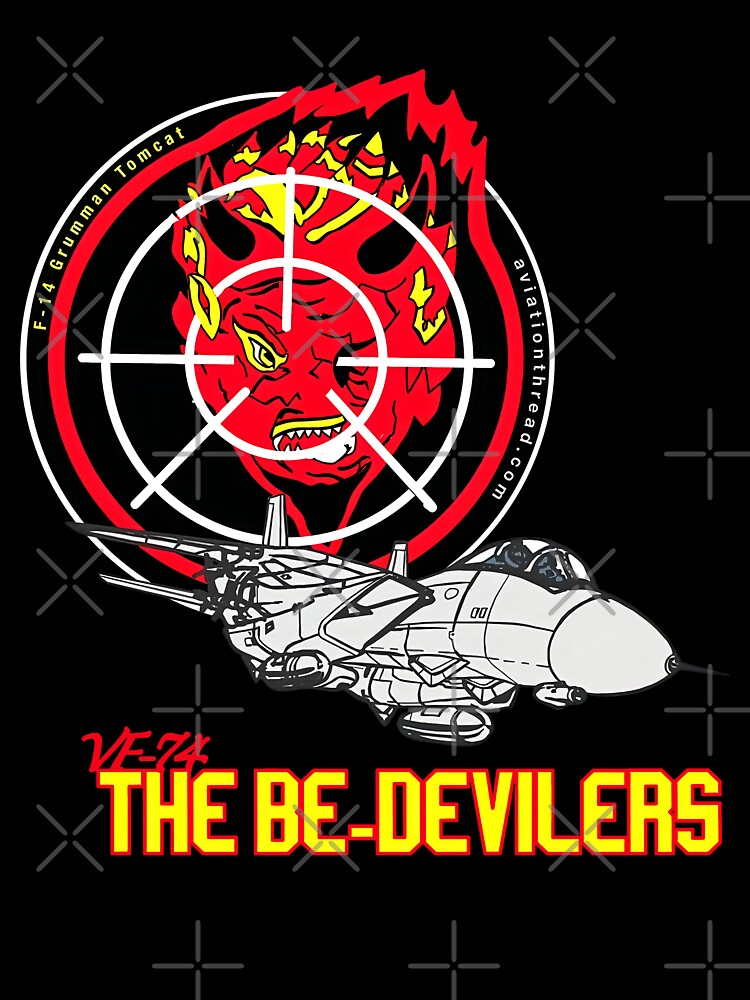 F14 Grumman Tomcat Vf74 The Bedevilers Slim Fit, I Love This, Best, Best Graphic, Trending Now by CAMERONSTORE