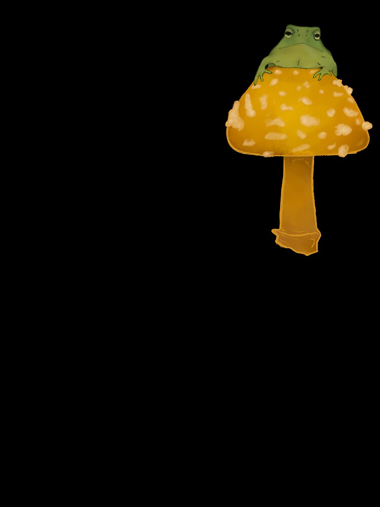 Toad on his Mushroom by LoraLoo