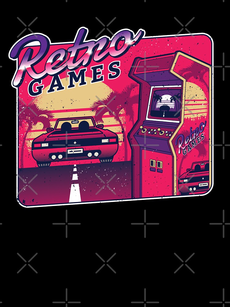 Retro Gaming Arcade by LRCollections
