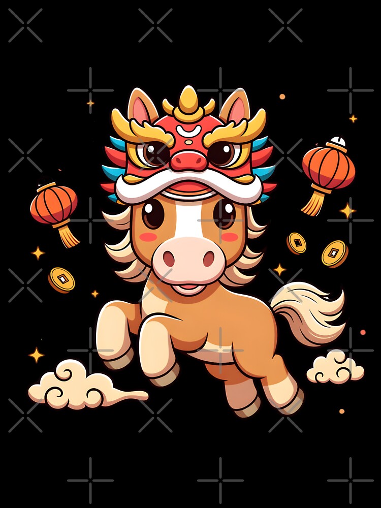 Aesthetic Chinese Zodiac - Little Horse by GrumpySableye