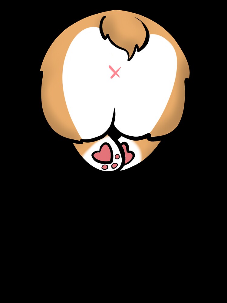 Corgi Butt by LimaLimeDesign