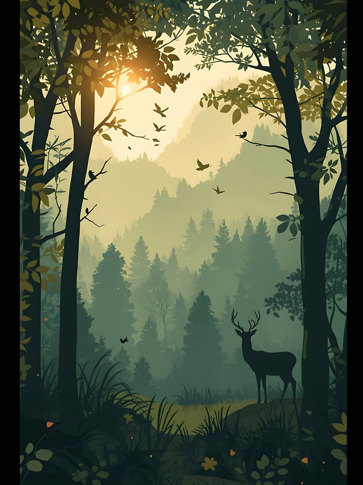 Protect the Wild – Nature Conservation Art Print by PalmixArt