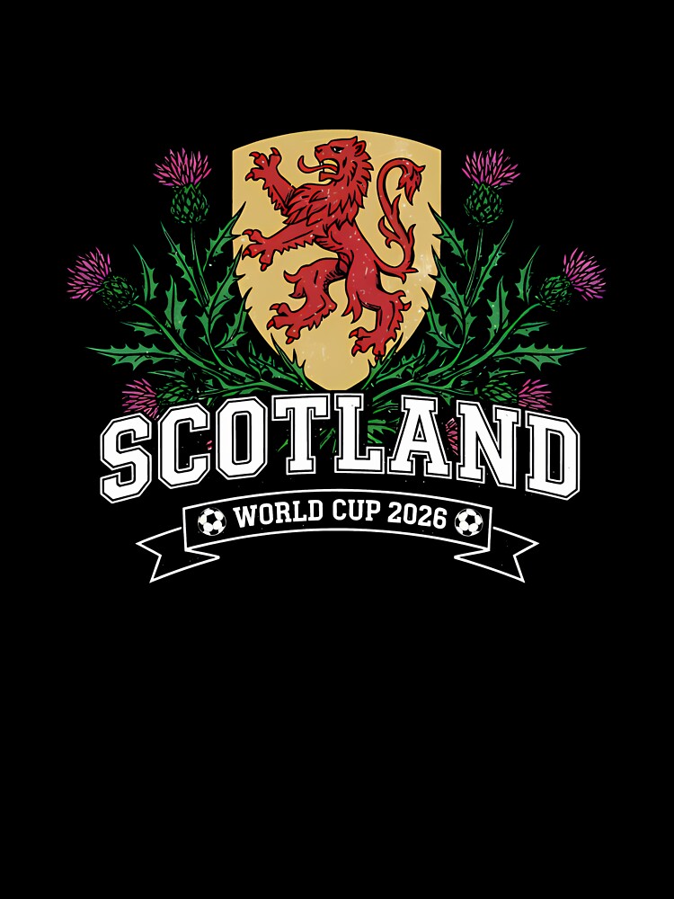 Scotland World Cup 2026 - Tartan Army Football Fan, USA Mexico Canada, Sports Souvenir T-Shirt_84153702 by KTY-NUSS