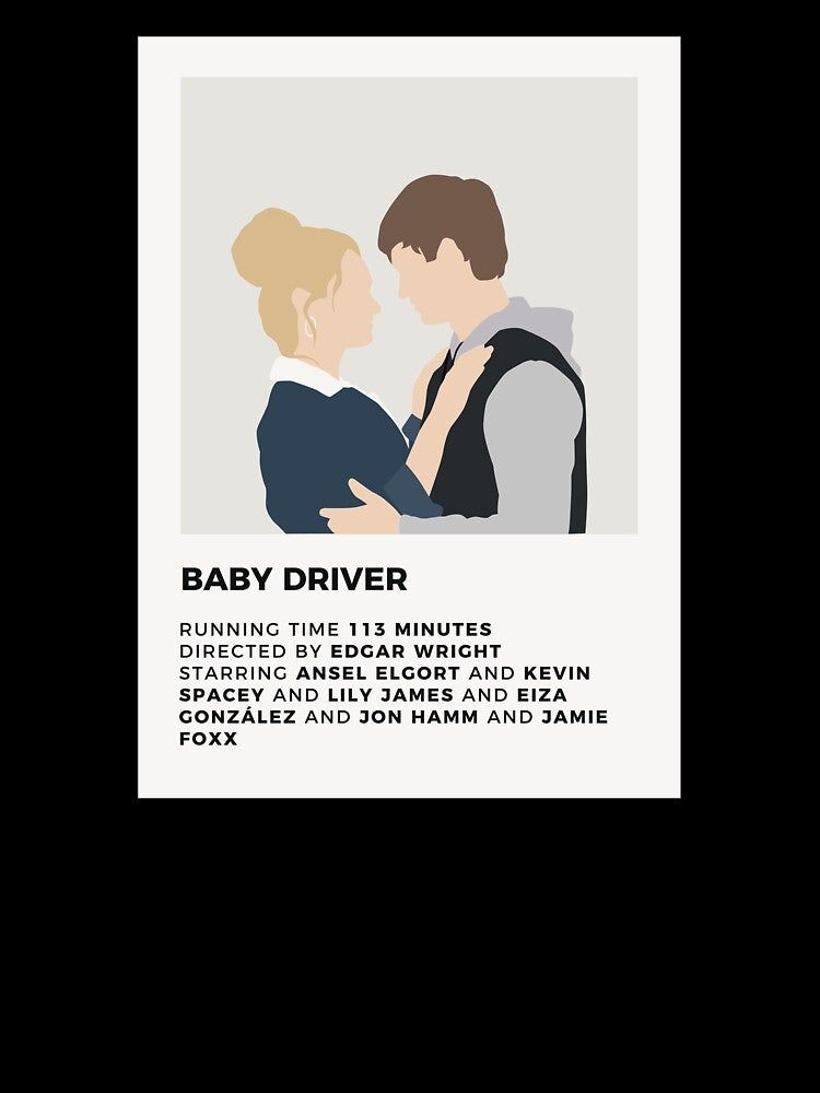 Baby Driver Minimalist Poster by honeydesigns