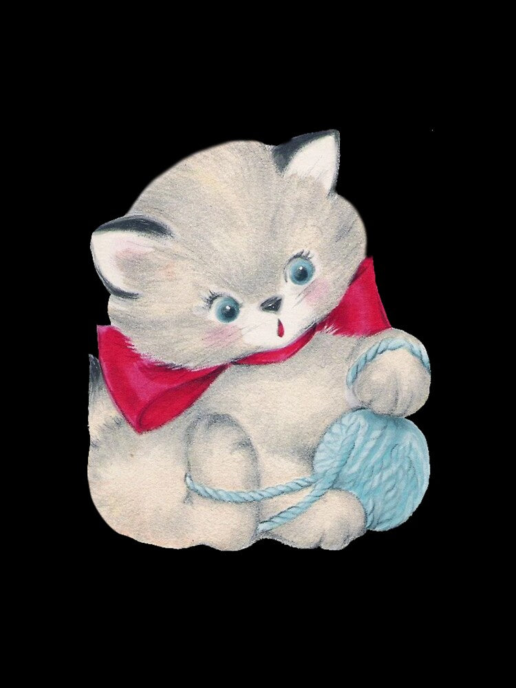 Coquette Vintage Cat by Pixiedrop