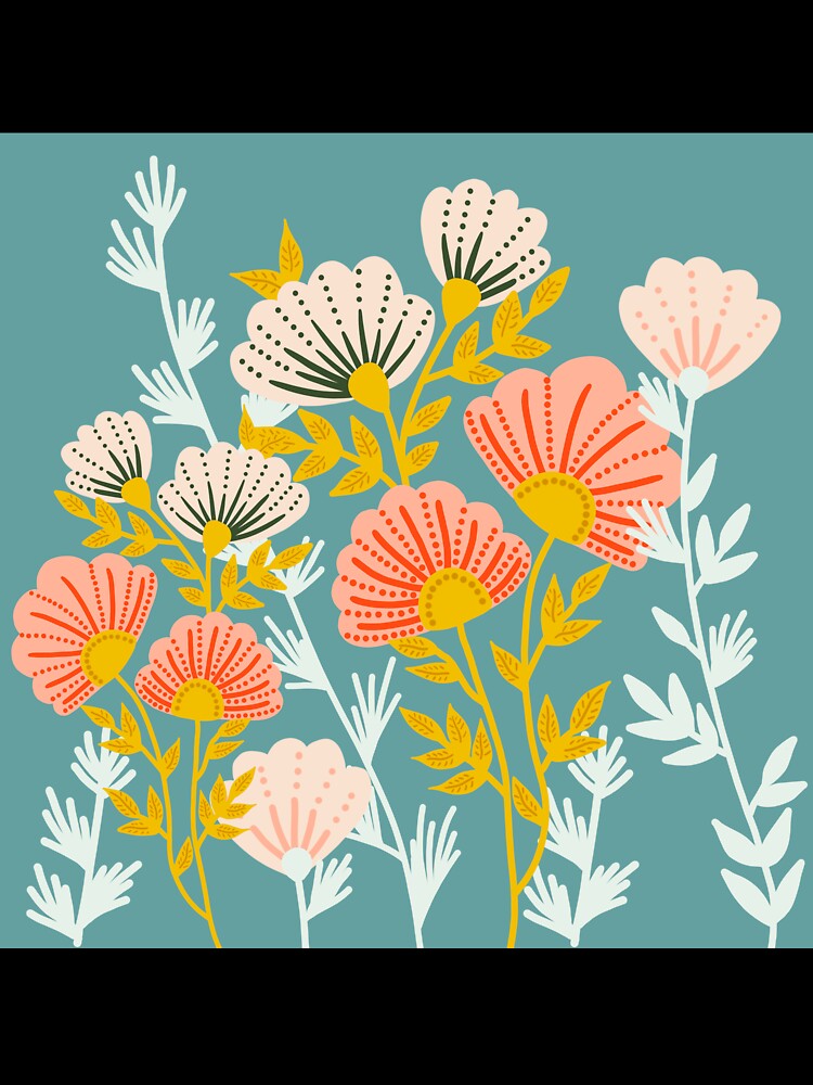 Retro Floral by phoebeseward