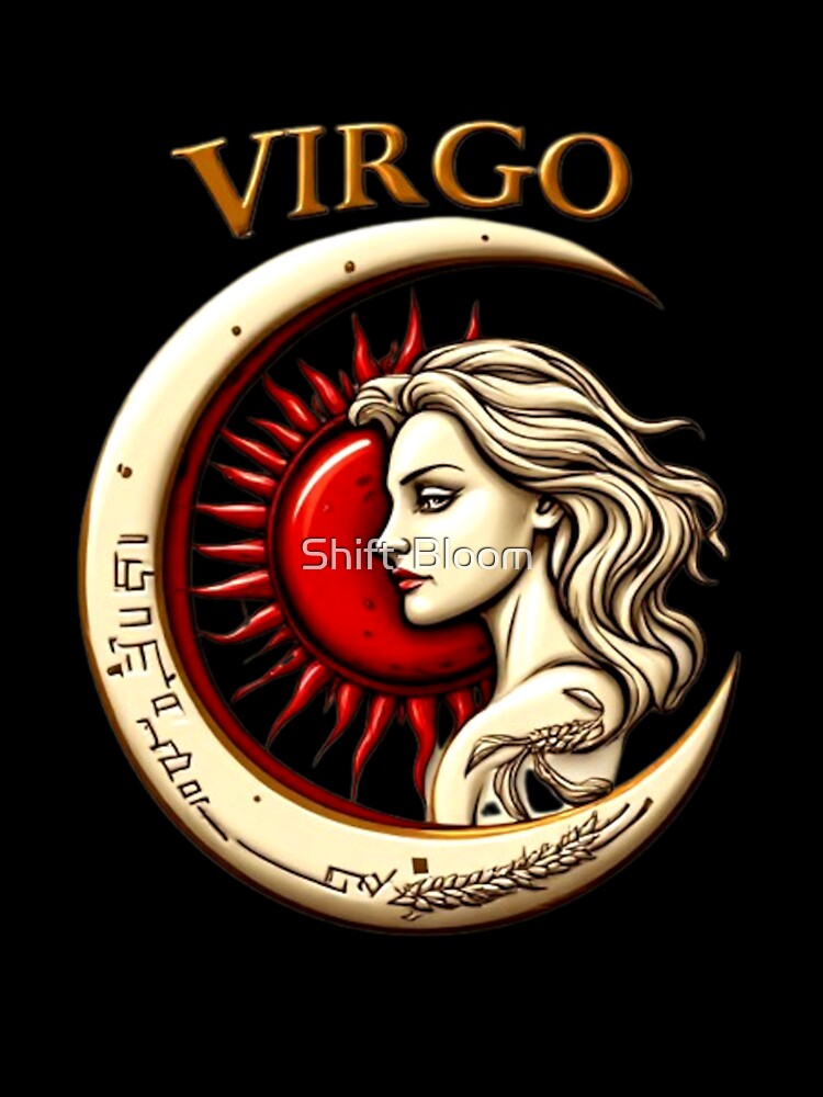 Virgo Zodiac Celestial Seal | Elysium Echoes Icon by Shift-Bloom