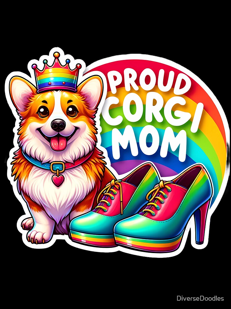 Corgi Mom by DiverseDoodles