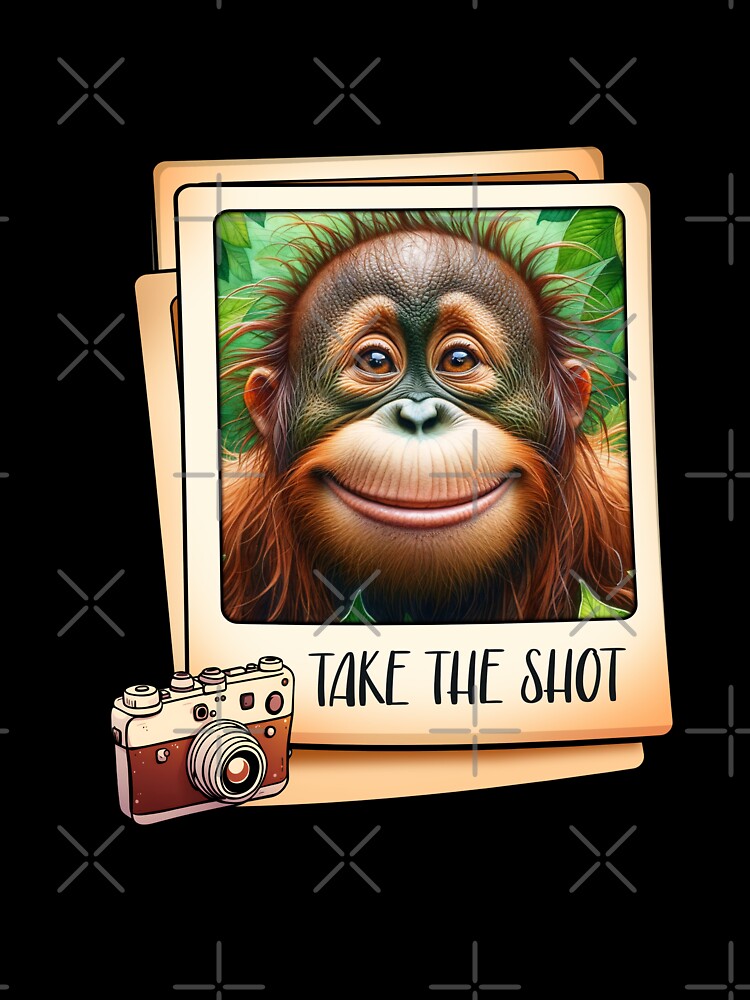 Take the shot - orangutan photograph by roundowl